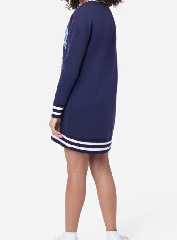 Vestido Sudadera Justice Niña Talla 16-18 en Azul Marino Francés Nuevo con Etiquetas Foto 2 de 3