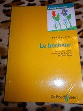 LEGRENZI Paolo : Le bonheur - De Boeck, 2001