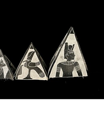 Drei Pyramiden von Khafre & Große Pyramide von Khufu und Menkaure's Pyramide