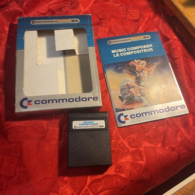 Commodore 64 C64 in OVP -- MUSIC COMPOSER (Commodore) -- Modul Cart