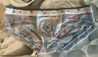Herren CD TV Sexy Hose Shorts Slips Transparent Boxershorts XXL 36 W
