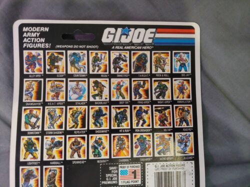 1988 Hasbro GI Joe ARAH Muskrat Swamp Fighter, New In Original Package - Picture 9 of 11