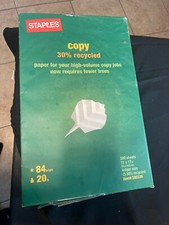 Staples 11" x 17" Copy Paper 20 lbs 84 Brightness 500 sheets