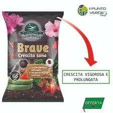 BRAVE CRESCITA SANA 4 KG inoculo funghi micorrizici granulare Agribios