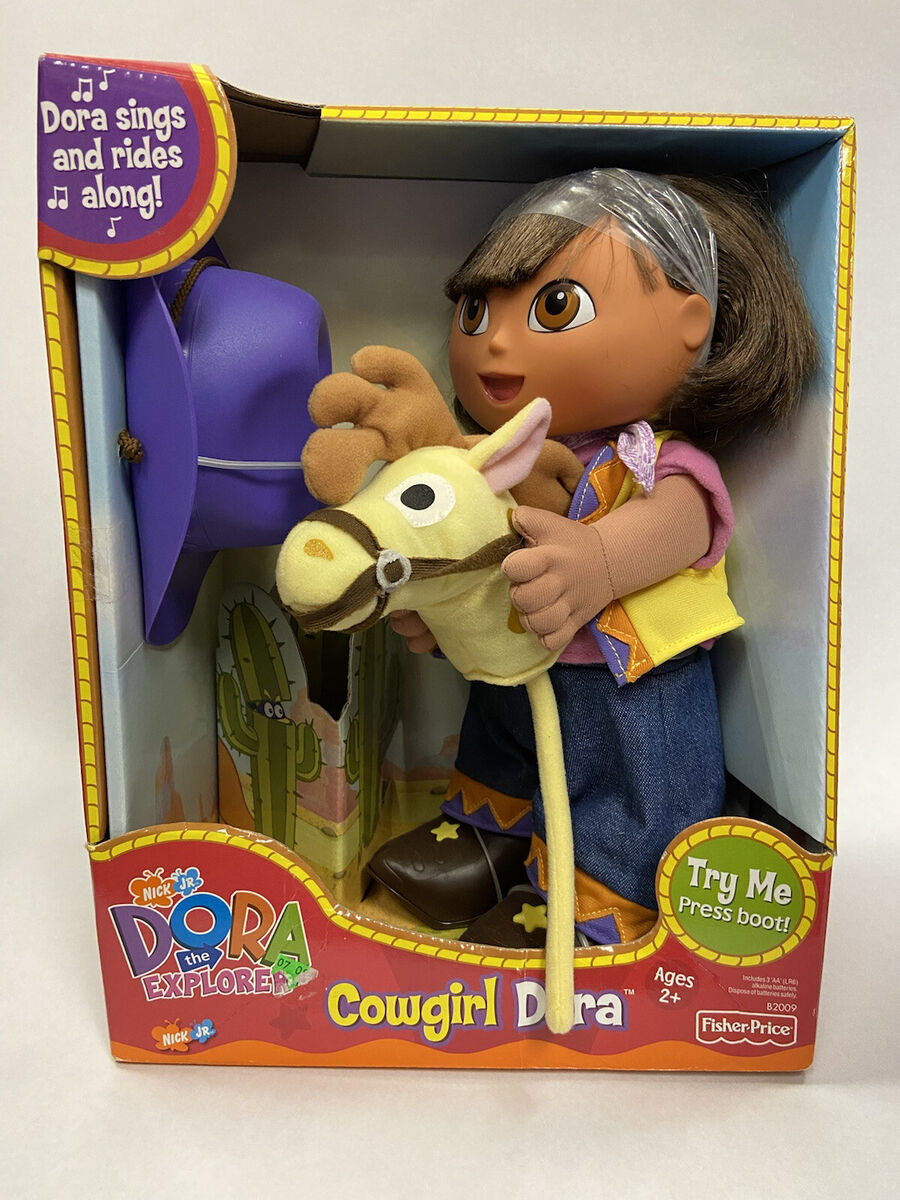 Nick Jr Dora The Explorer COWGIRL DORA “Sings & Rides Along Nick Jr Dora The Explorer COWGIRL DORA “Sings & Rides Along