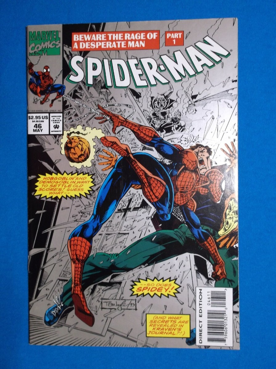SPIDER-MAN # 46 - VF/NM 9.0 - INSERTS INTACT | eBay