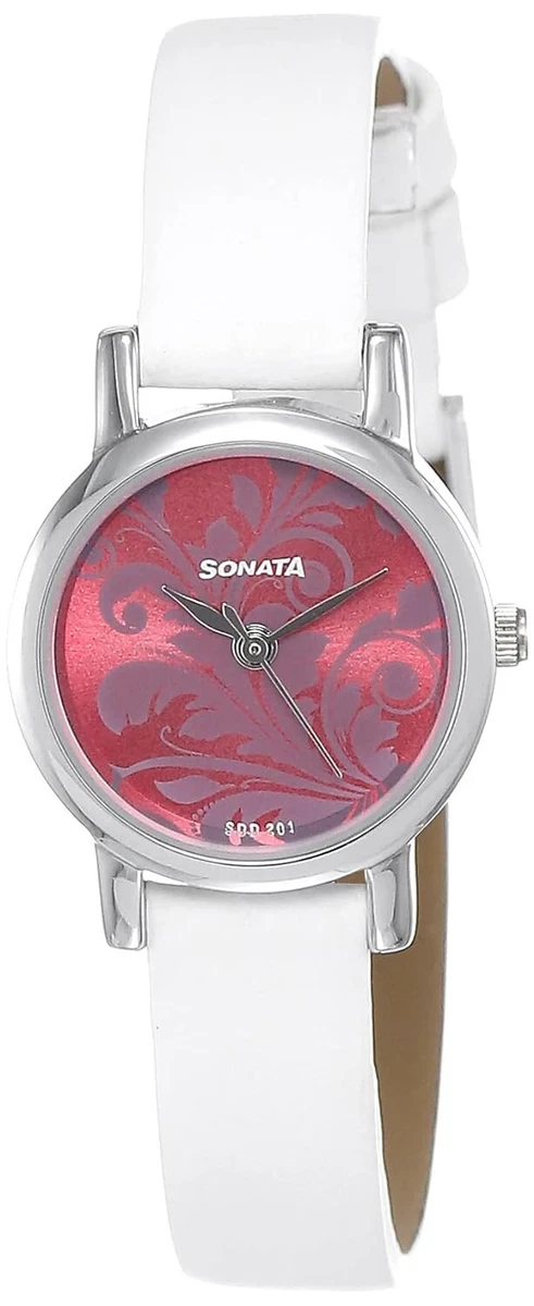 Sonata pink watches discount