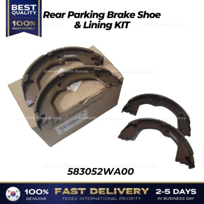 ⭐Genuine⭐ Rear Parking Brake Shoe & Lining KIT 583052WA00 for