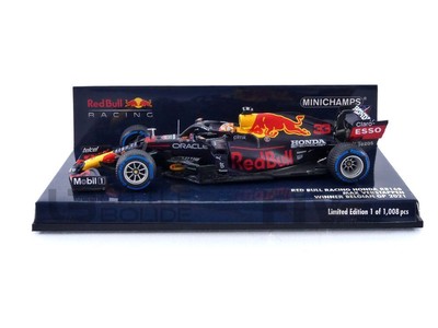 MINICHAMPS 1/43 - RED BULL RB16B HONDA - WINNER GP BELGIQUE 2021 (M. VERSTAPPEN)