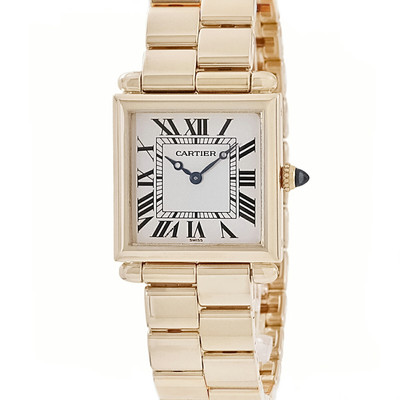 Orologio CARTIER Tank Obu Lm W15122N7 argento usato #21025 | eBay