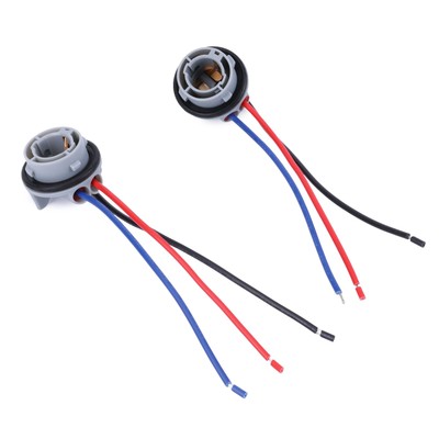 1157 1154 Tail Light Socket Holder 12V Plug & Play for BA15D BAY15D Bulbs