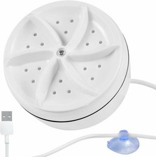 Mini lavadora de turbina portátil para el hogar, viajes y camping FGen con EE...
