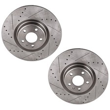Front Brake Disc Rotors for Audi A6 Quattro A8 A7 S7 2015-2016