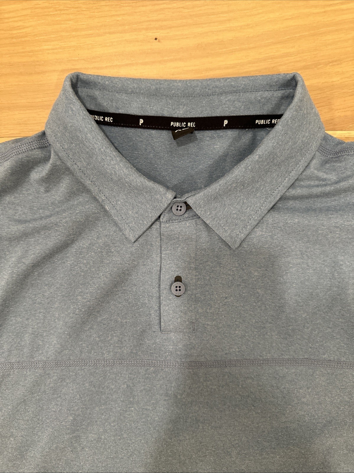 Public Rec Polo Shirt Mens XL Blue Elevate Performance Stretch Golf Athletic