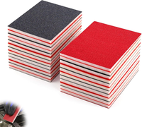 Schleifschwamm Set 24 StüCk Flexibles SchleifschwäMme 320-3000 KöRnung Nass Und