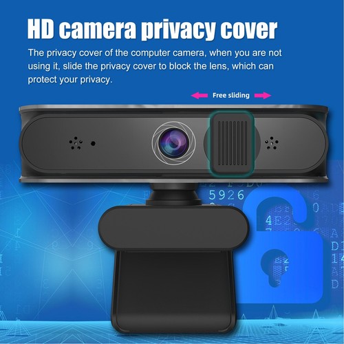 Webcam Cameras Computers 1080P 5Mp Usb2.0 360° Rotation Online Teaching Bu DE - Bild 11 von 20