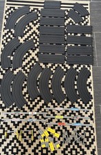 Matchbox Powertrack Bundle Pieces Including Straight Curves And Barriers