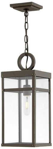 Hinkley Porter 19"H Oil-Rubbed Bronze Outdoor Hanging Light - Picture 1 of 6