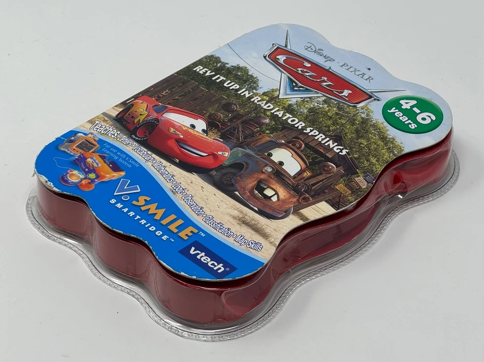 VTech V.Smile Smartridge Disney Pixar Cars Game NEW SEALED *DAMAGED BOX* - Image 4 of 4