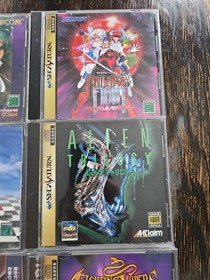 Japanese Sega Saturn Game Bundle - Retro Gaming for Collectors SS Lot Japan #7