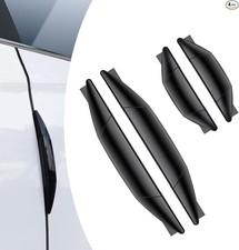 4 PCS Car Door Anti-Bumper Strips, Door Edge Protection Device, Hollow Desig