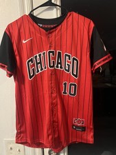 Chicago White Sox Yoan Moncada Nike City Connect Baseball Jersey Youth L 125