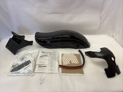 NEW Vivid Black Bobtail Rear Fender & Installation Kit 2004-2009