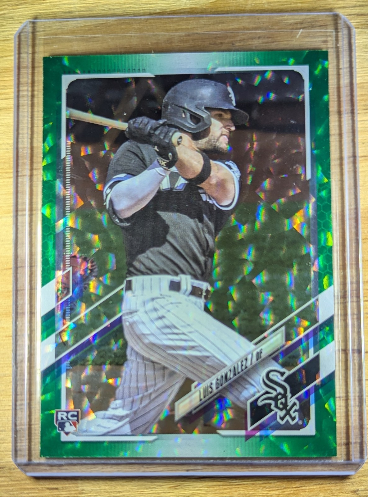 Luis Gonzalez 2021 Topps Update Rookie Green Foil /499 #US301