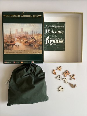 Wentworth Brayford Pool und Lincoln Cathedral 250 Teile Holzpuzzle