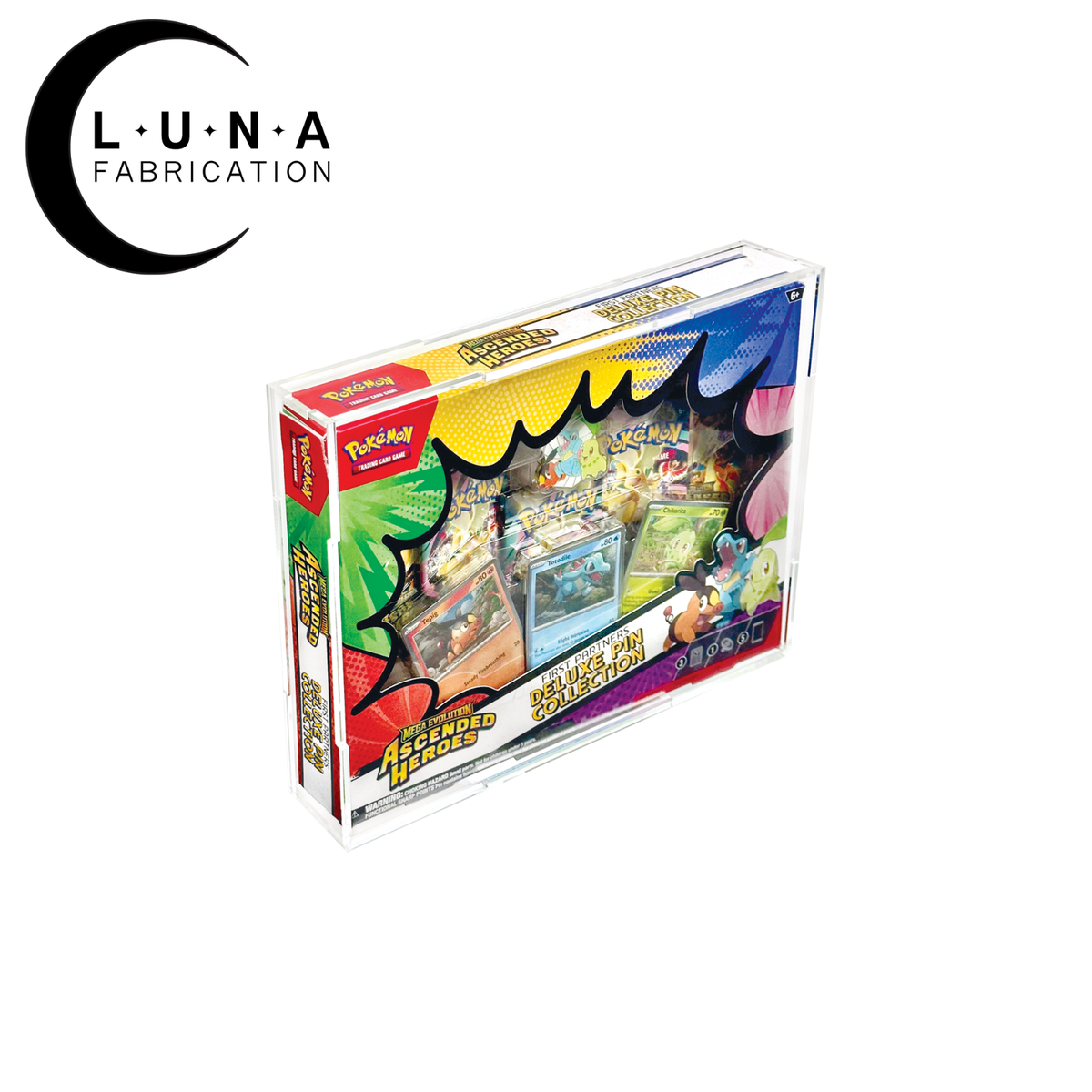 Acrylic Display Case for Pokemon Ascended Heroes Pin Collection | eBay