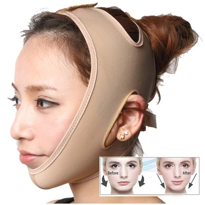 2pcs FaceLifting Maske, VLinie Maske, DoppelkinnHebegürtel VLinienMaske, Schm... - Bild 1 von 4