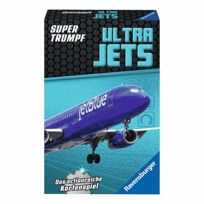 Ravensburger Supertrumpf Ultra Jets Kartenspiel Trumpf Trumpfspiel ab 7 Jahren