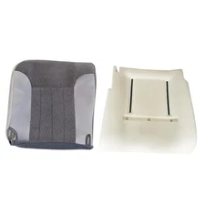  Driver Side Bottom Replacement Cloth Seat Cover & Driver Seat Foam Cushion 