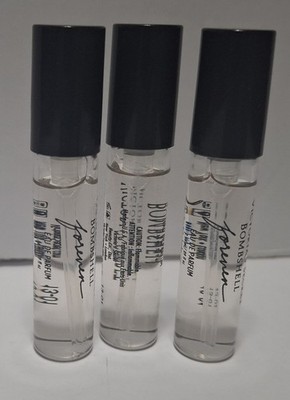 3 Victoria's Secret Bombshell Forever Eau de Parfum Spray Samples .09oz X3