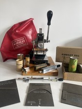 Kingsley Hot Foil Stamping Machine Excellent Condition Working