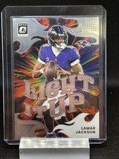 2025 Donruss Optic Lamar Jackson Light It Up!!!