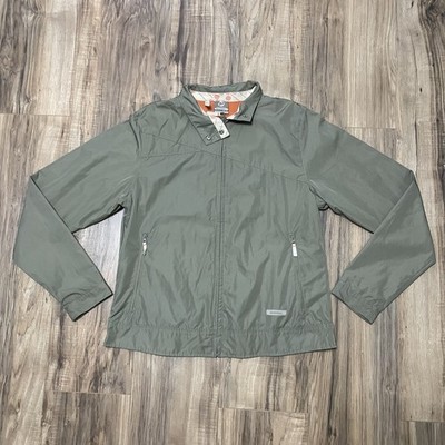 Merrell Womens Jacket Brown Tan Medium Waterproof Outdoor Mesh Lined - Damage