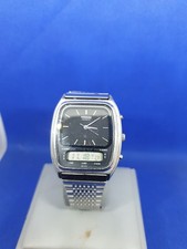 Citizen Multi Alarm 4-099974 Chrono Chime 80er Ana-Digi 32mm Top Running 