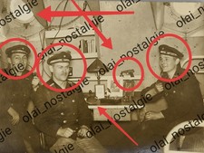UNIQUE WWI U-Boat ID'd Crew Photo SMS Frithjof Walther Pistol Unterseeboot Pipe