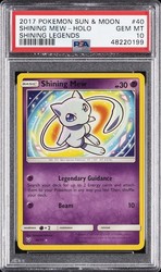 Shining Mew 40/73 Shining Legends Holo Rare