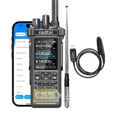 Radtel RT-950 Pro Ham Radio 10W Walkie Talkie Long Range Handheld Two Way Rad...