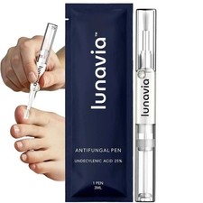 Lunavia Antifungal Pen, 25 Undecylenic Acid Toenail Fungus Treatment