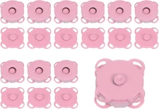 10 Sets Magnetic Snap 0.55 Inch Metal Fasteners Sew on Magnets Clasps  Magnetic