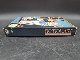 Pictionary: The Game of Video Quick Draw (NES, 1990) Box Only- No Game