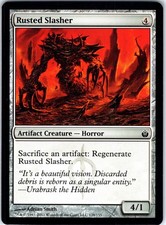 Rusted Slasher 128 C Mirrodin Besieged Magic the Gathering MTG NM