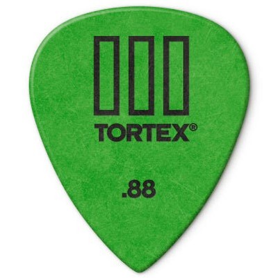 Plektrum Dunlop Tortex T III 0,88 mm (12 pcs) Plek Pick NEU