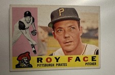 Roy Face 1960 Topps #20 PITTSBURGH PIRATES
