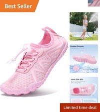 Water Shoes for Kids Girls Boys Swim Beach Hiking Barefoots Shoes for Toddler...