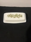 Vintage Pyrex Crazy Daisy Spring Blossom Butter Dish Base & Lid