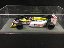 Spark 1/18 Williams FW11B 1987 F1 British Grand Prix Winner 5 496811